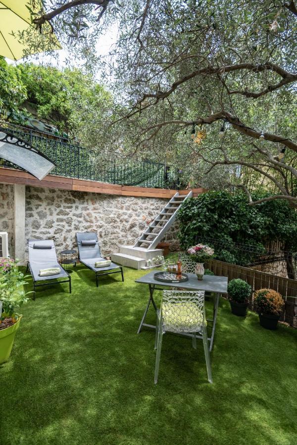 Appartement Lumineux Avec Terrasse Jardin Et Acces Piscine Villefranche-sur-Mer Exterior photo